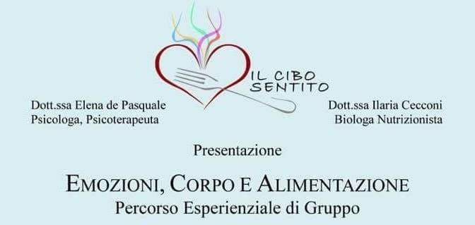 Emozioni, corpo e alimentazione